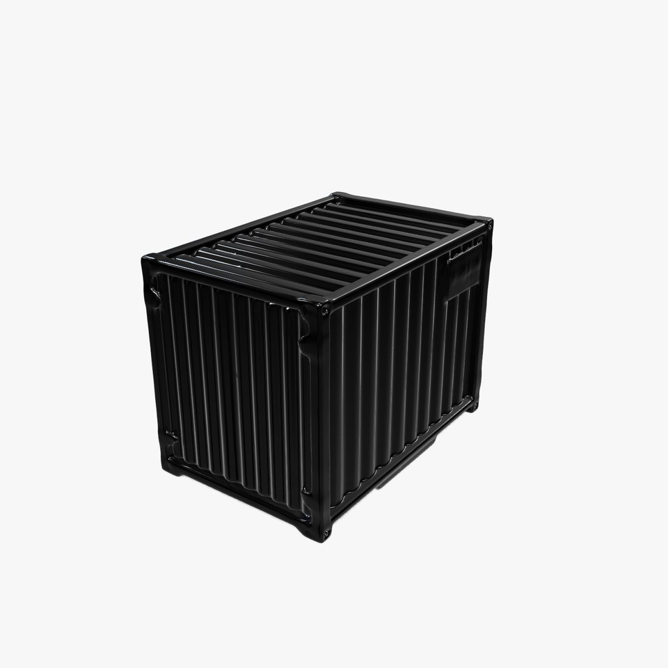 Blue Rusty Shipping Container Model Pack for D Environments and Games